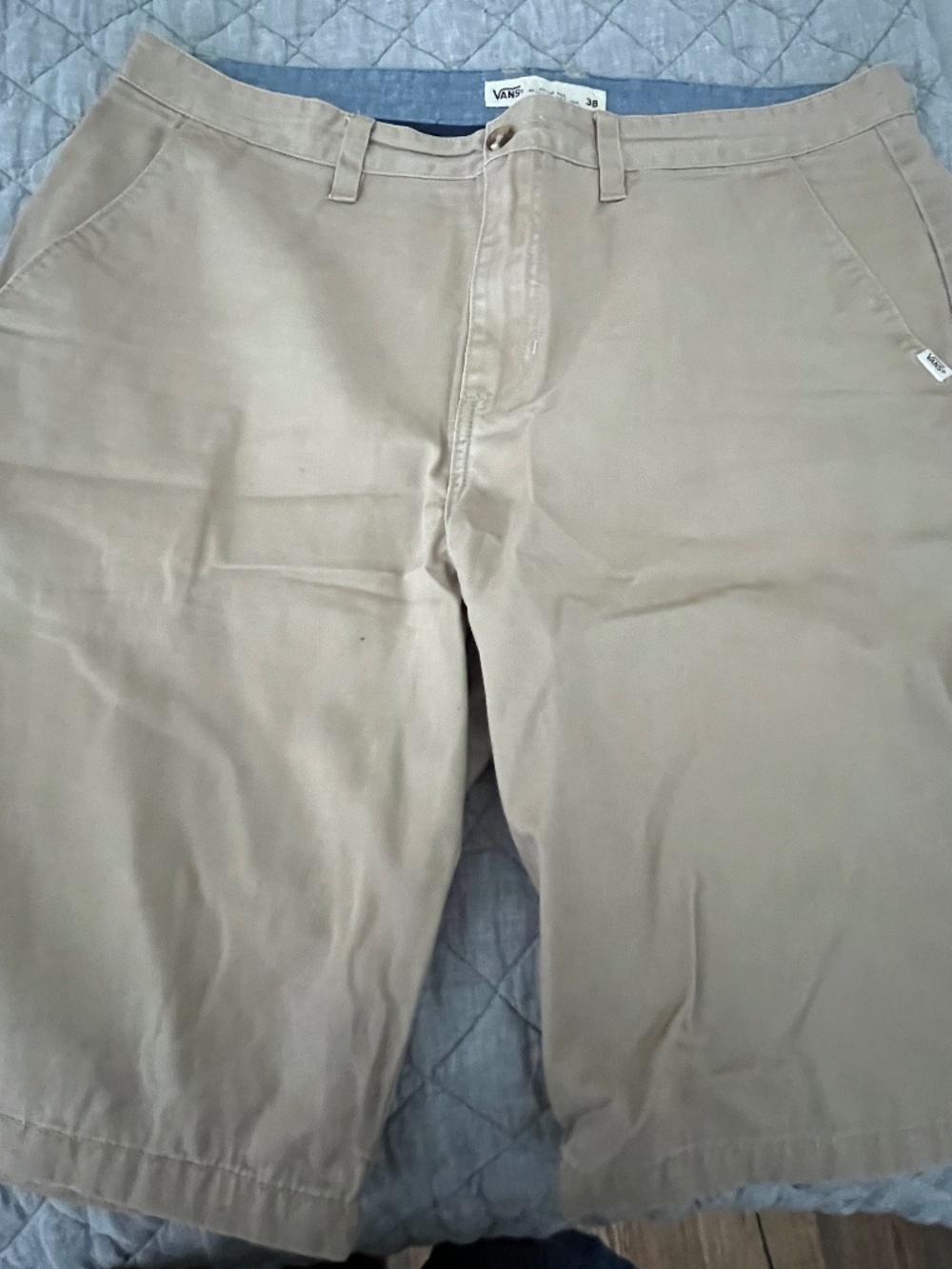 Vans Off The Wall Khaki Shorts